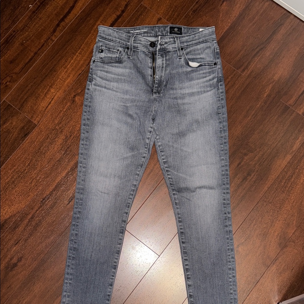 AG Adriano Goldschmied Charcoal Skinny Jeans